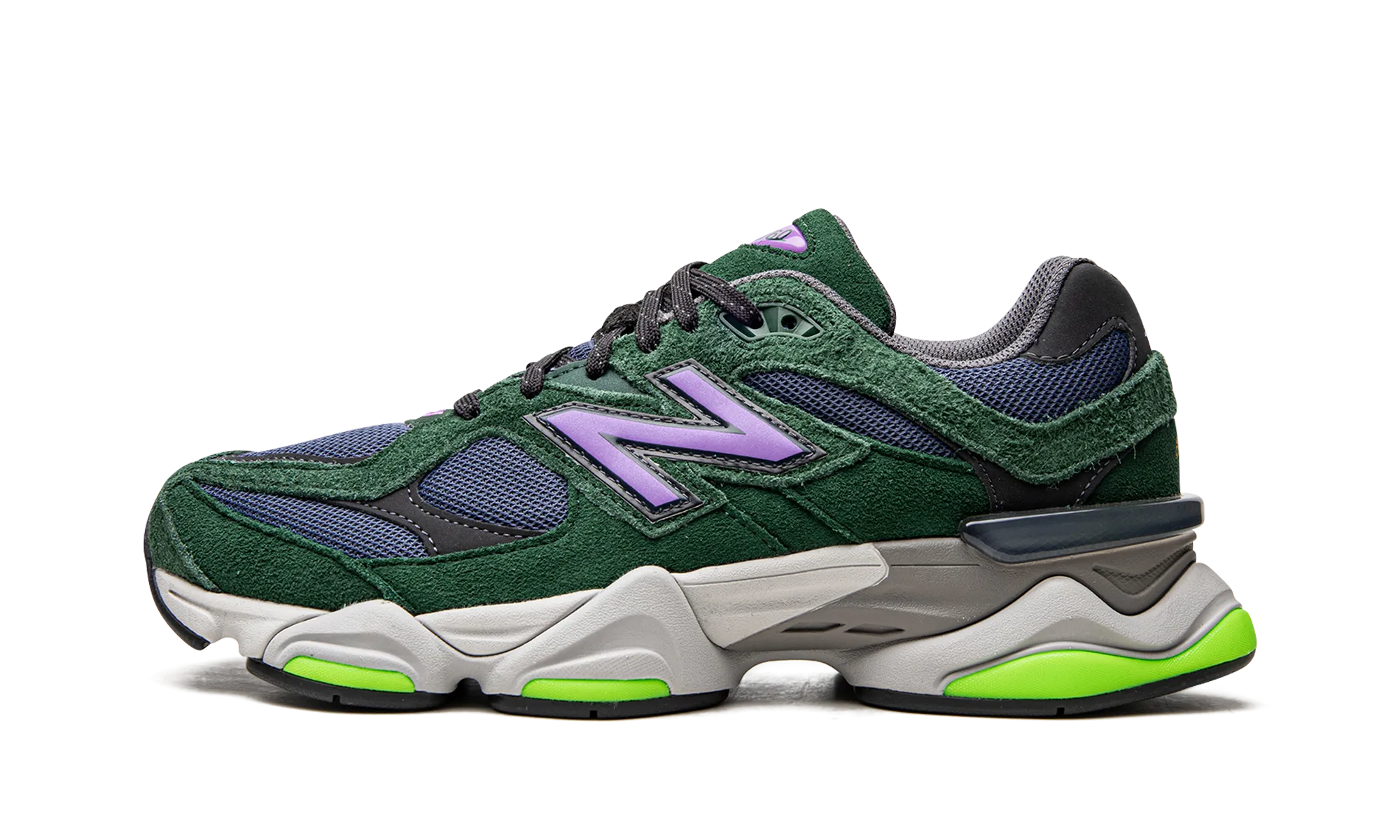 9060 "Nightwatch Green" mass - produced all - season running shoes