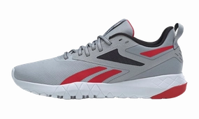 running with a lugged outsole heavy - duty running shoes Flexagon Force 4 "Grey/Red"