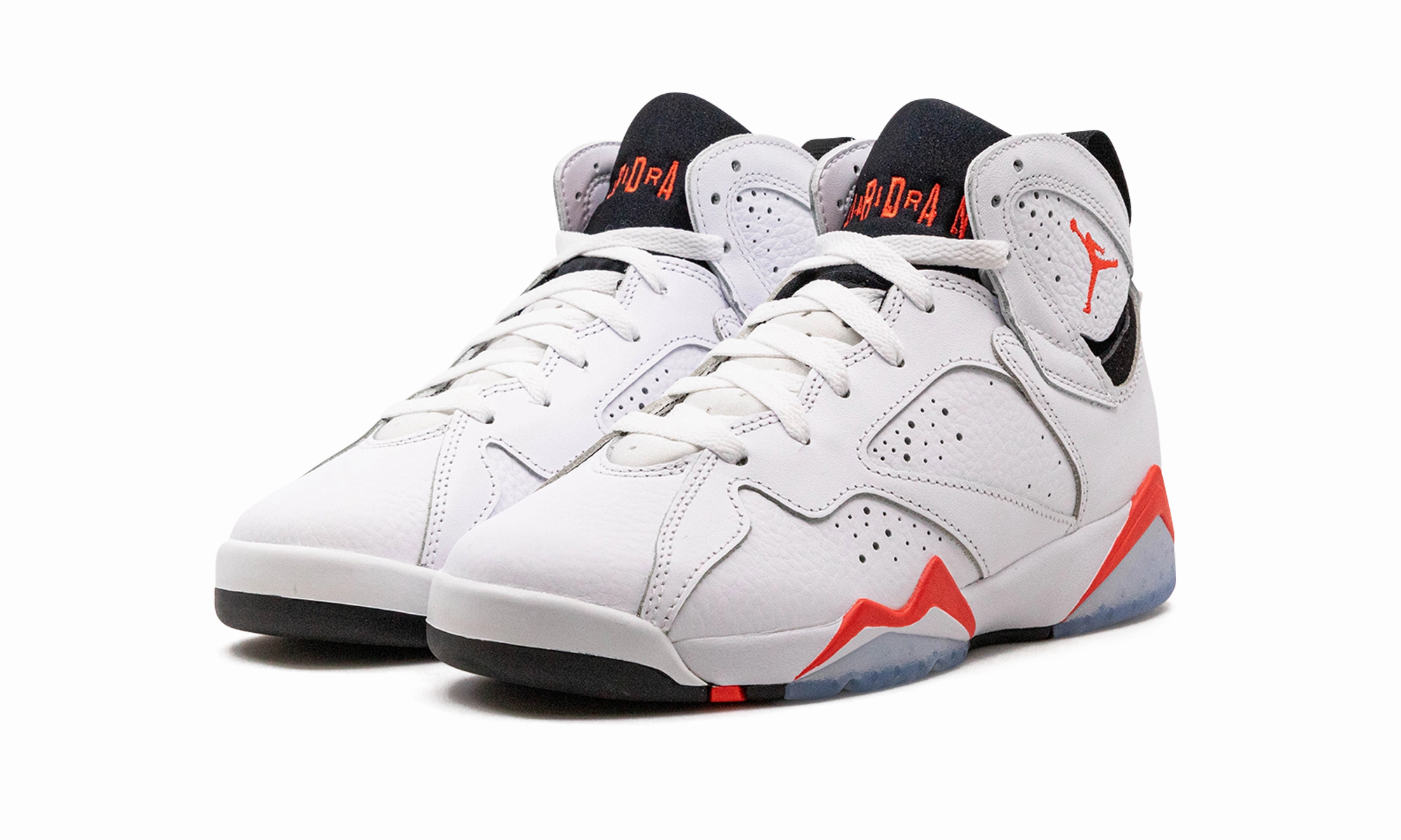 Air Jordan 7 GS "Infrared" mesh - upper - feature shoes