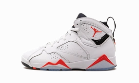 Air Jordan 7 GS "Infrared" international - themed running gear