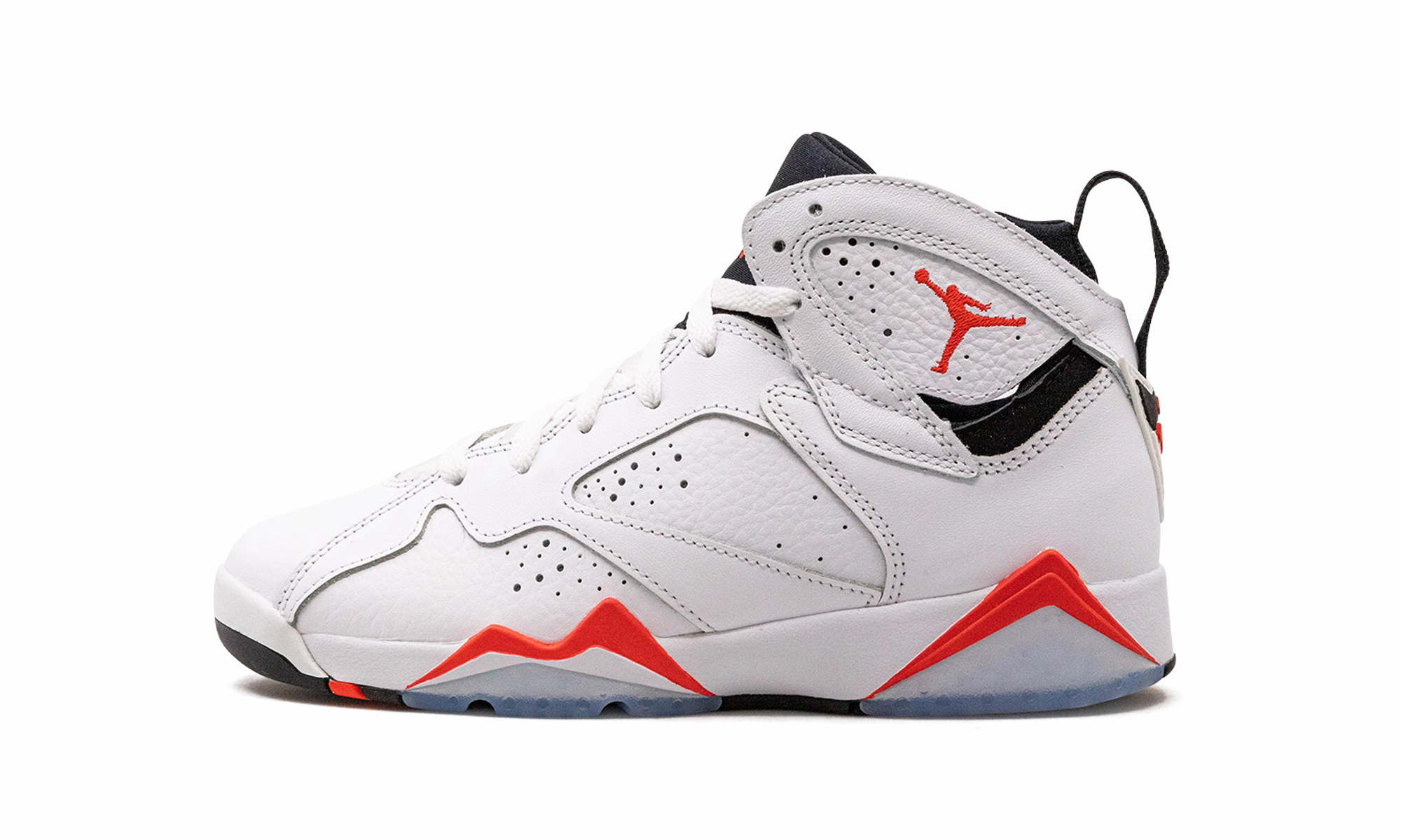 Air Jordan 7 GS "Infrared" international - themed running gear