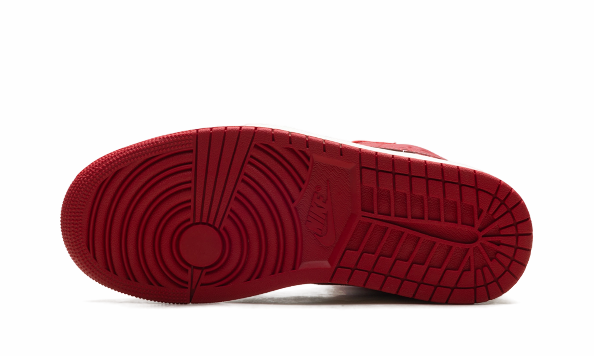 Quick Movement Air Jordan 1 Mid WMNS "Red Cracked Leather"