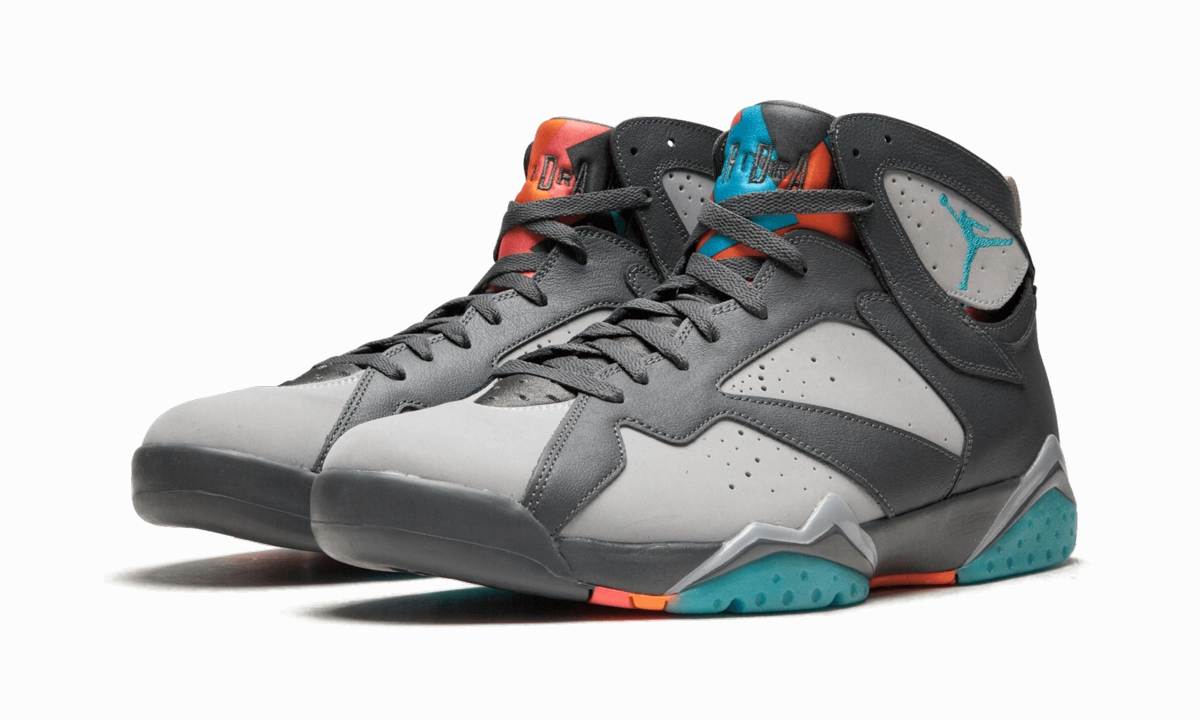 Air Jordan 7 Retro "Barcelona Nights" youth sports shoes Comfortable Padding