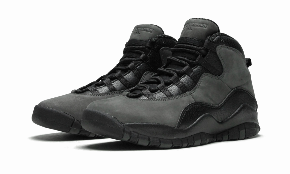 Air Jordan 10 Retro GS "Shadow" Breathable Material simple design shoes