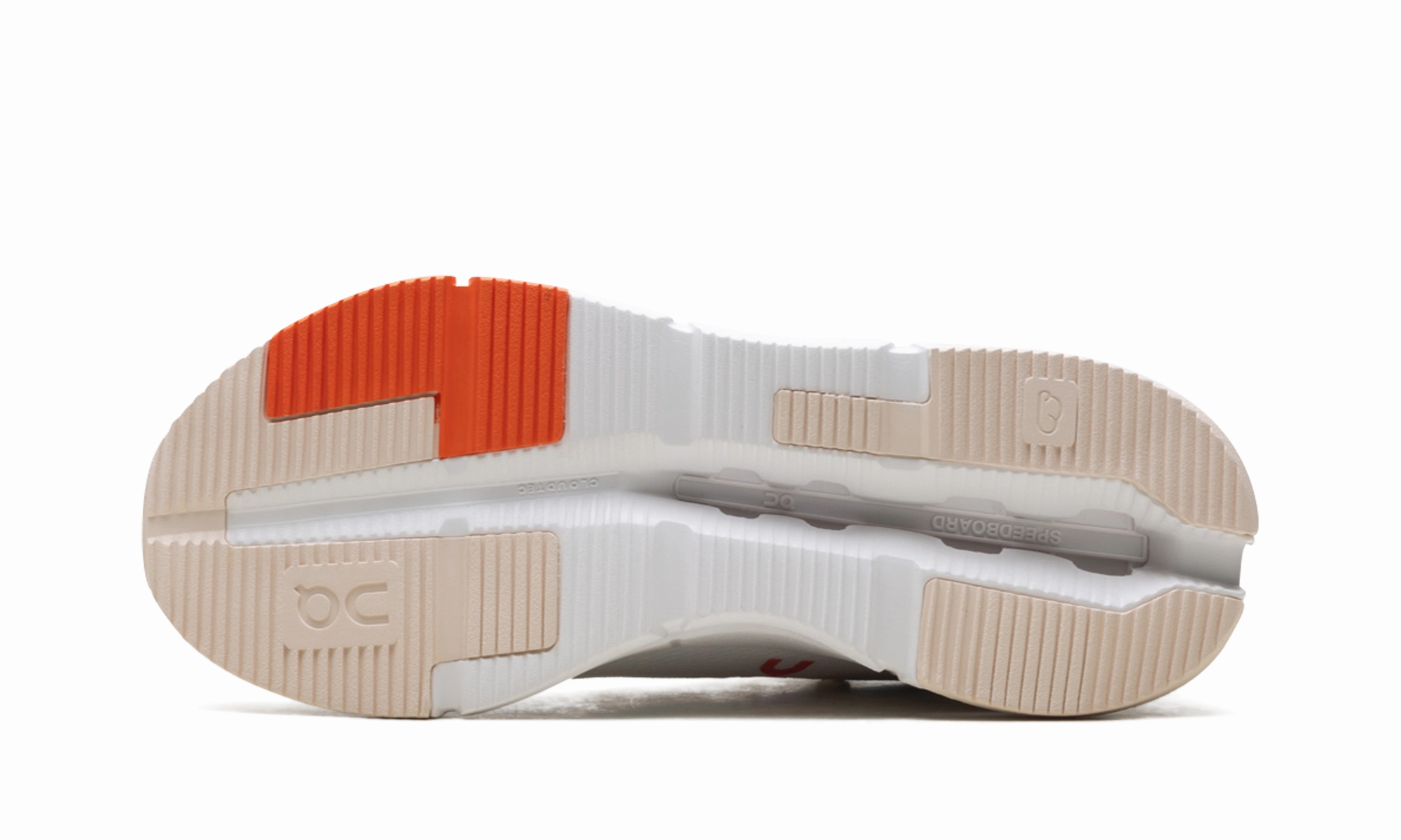 casual running footwear On Cloudnova 2 "White Flame"