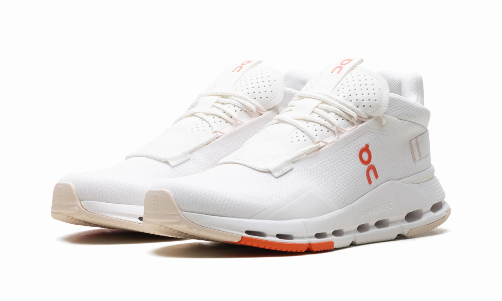 On Cloudnova 2 "White Flame" active shoes Well - Made