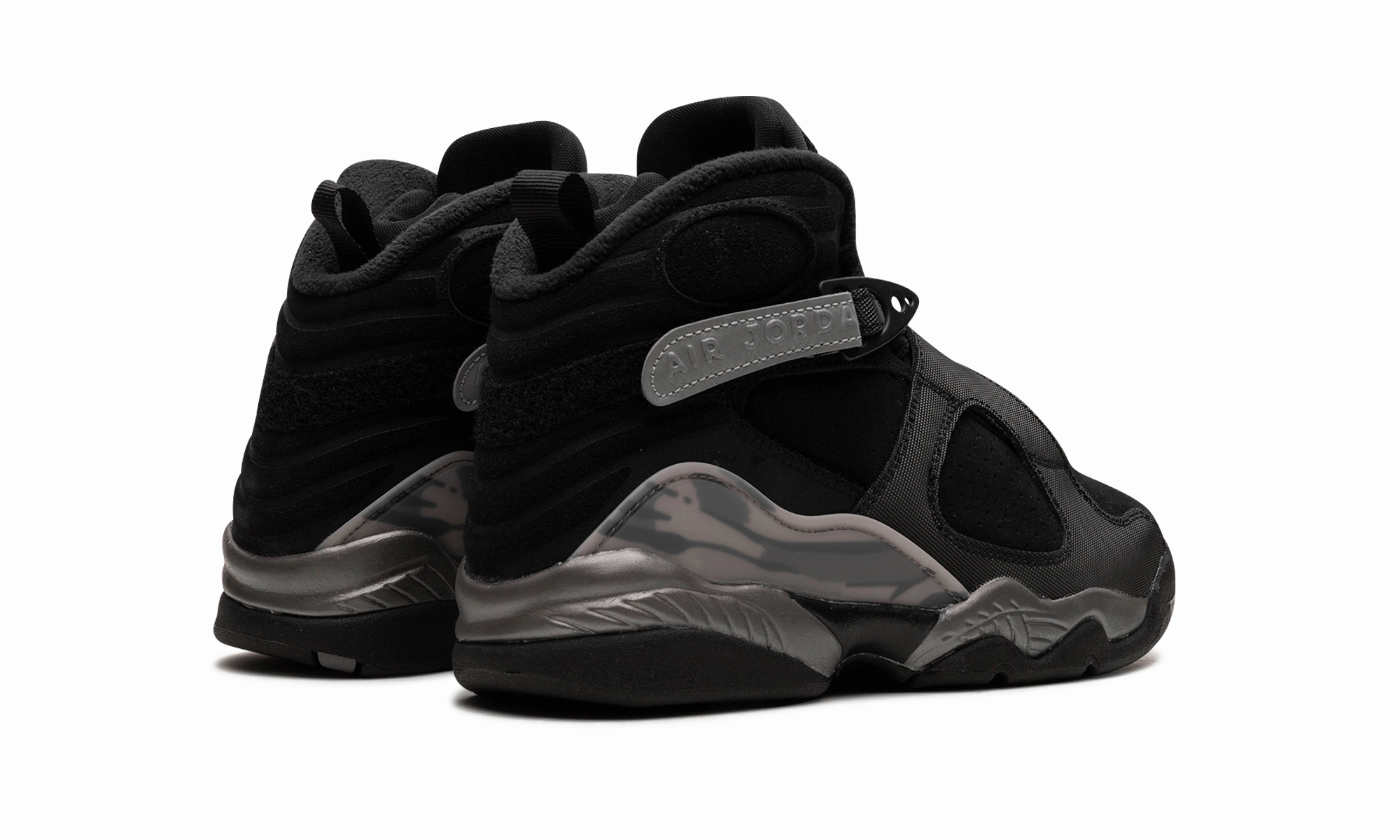 spandex - upper shoes Footbed Relief Air Jordan 8 Winterized GS "Black"