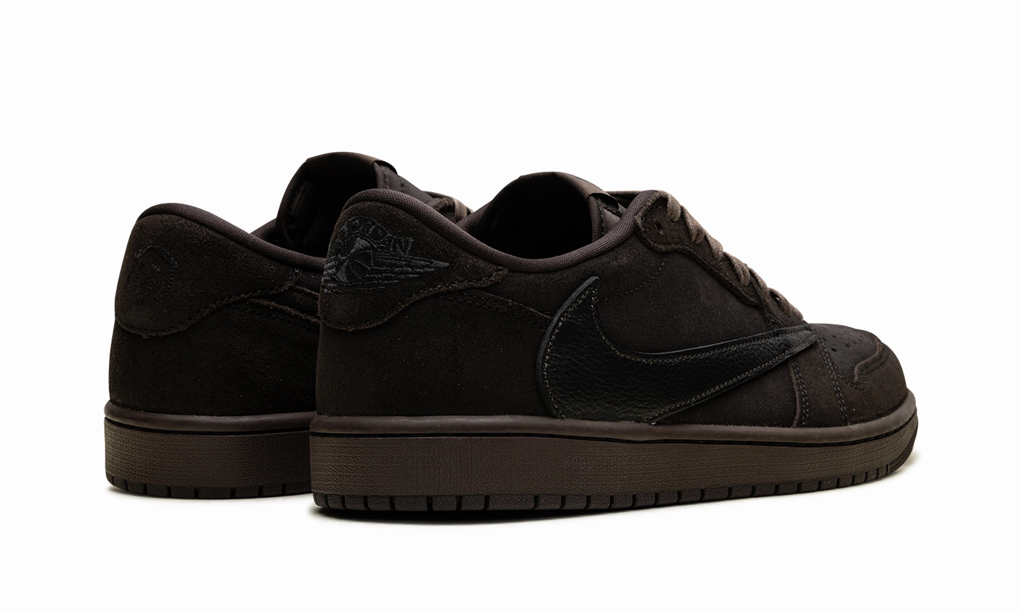 On The Go Arch support Air Jordan 1 Low OG "Travis Scott - Velvet Brown"