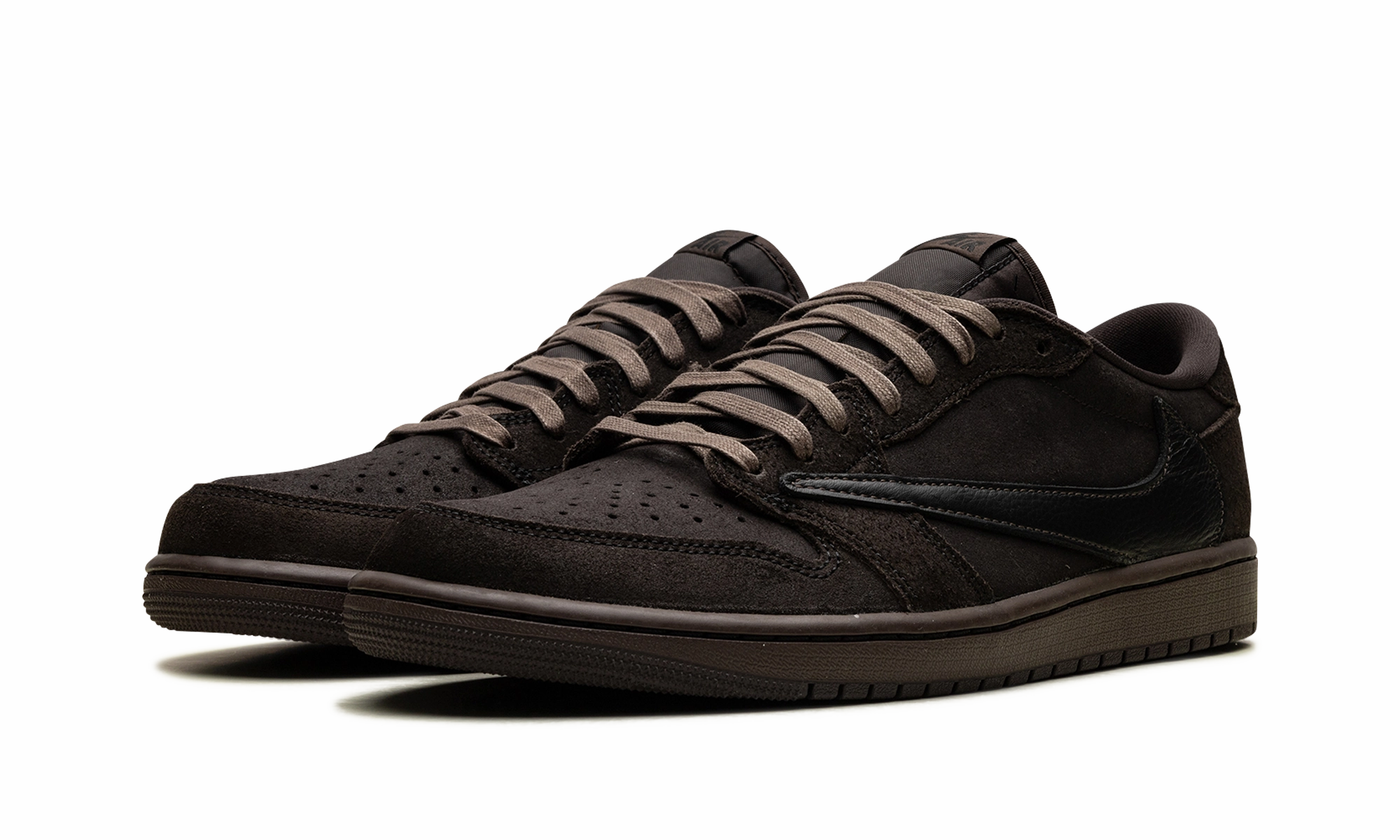 Adaptive Upper Dynamic support Air Jordan 1 Low OG "Travis Scott - Velvet Brown"