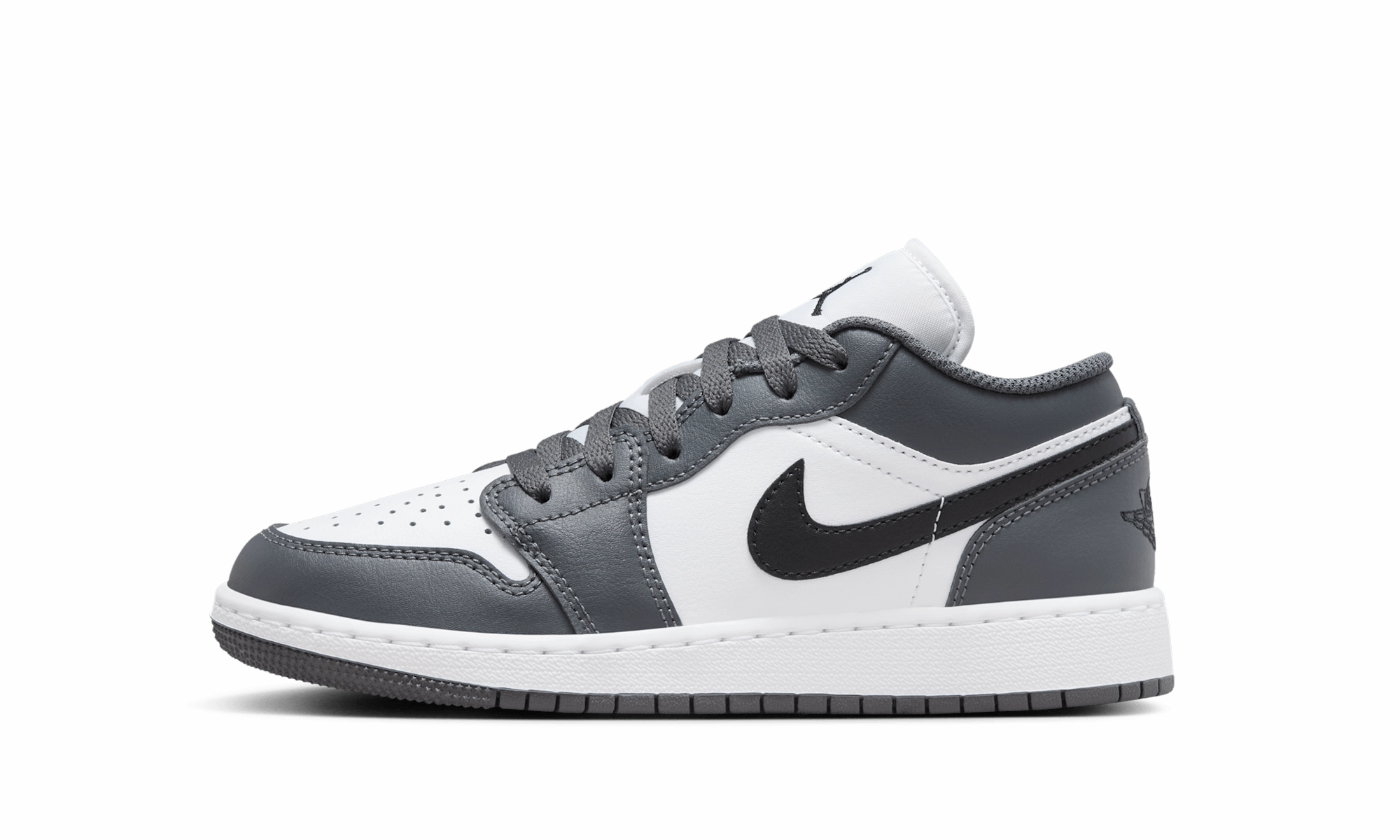 Jordan 1 Low GS "Iron Grey" Reliable Sole
