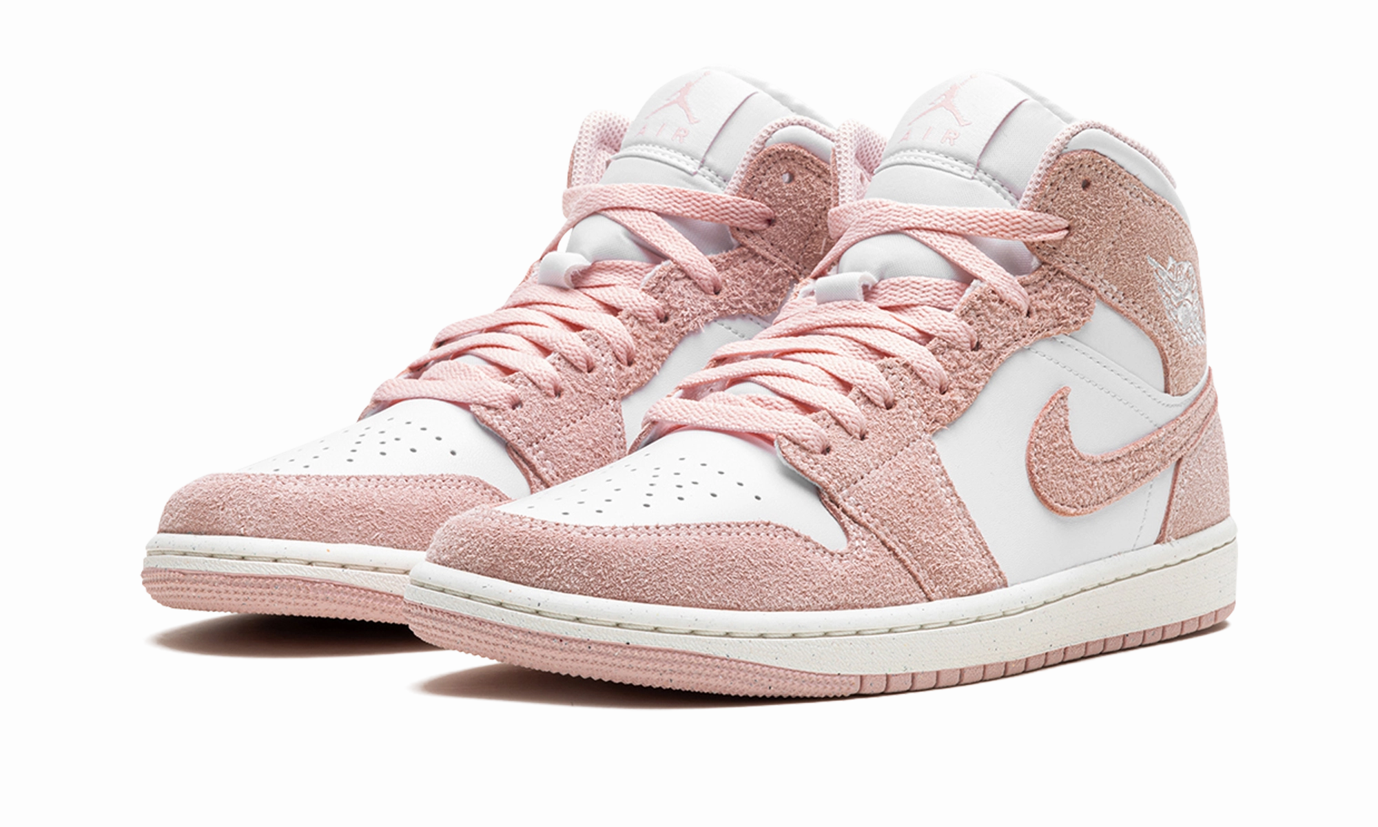 Air Jordan 1 Mid "Legend Pink" Training Sessions Soft Chic