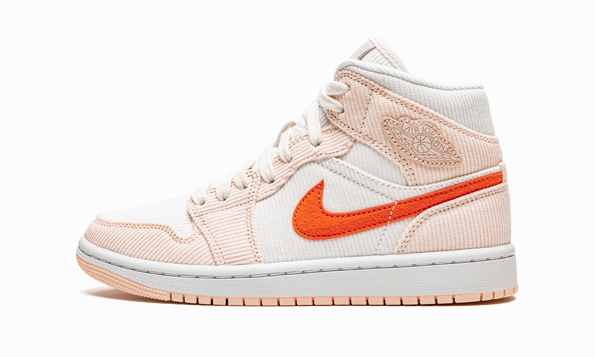 AIR JORDAN 1 MID SE WMNS "Corduroy" Sculpted Design