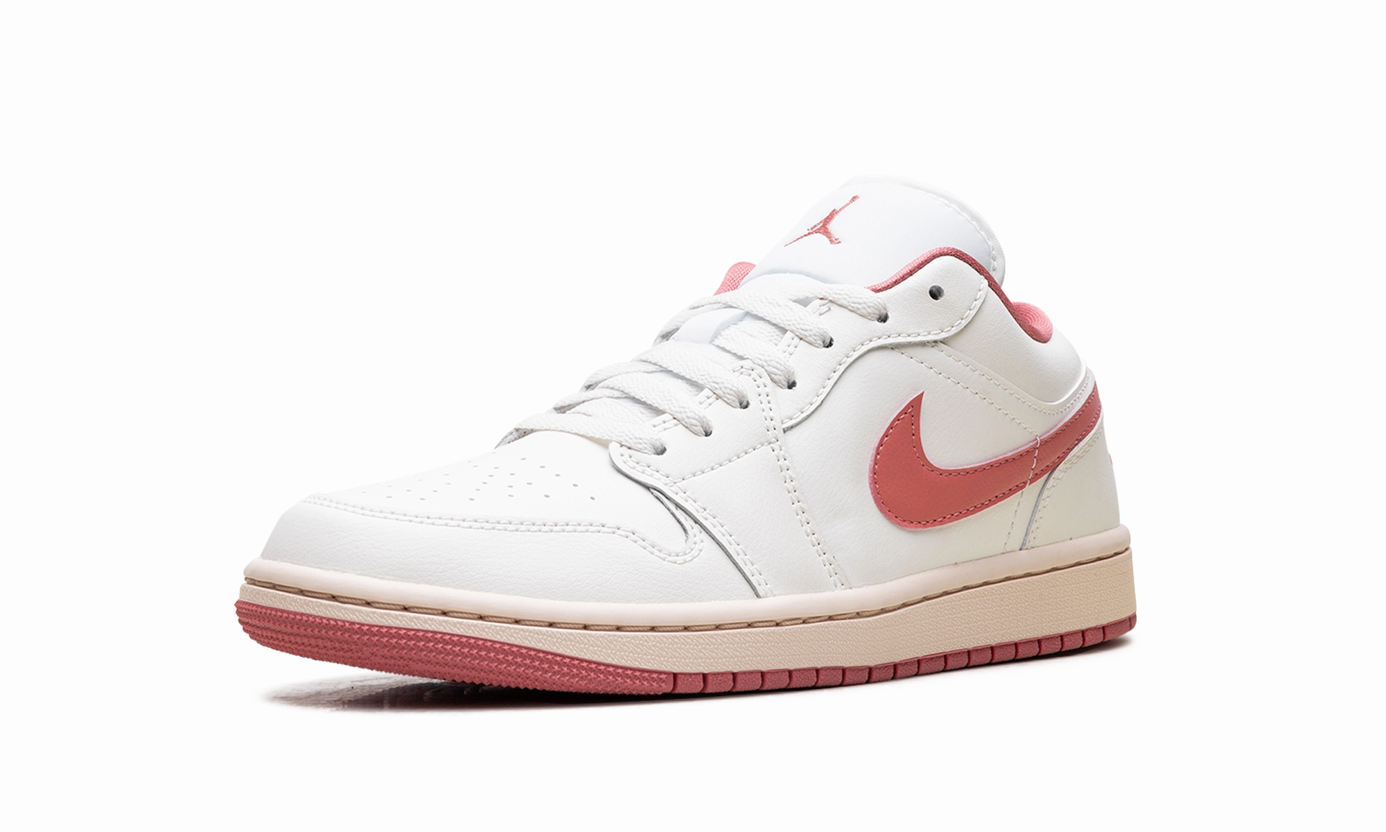 Jordan 1 Low WMNS "Sail Guava Ice Pink Salt" Minimal Style