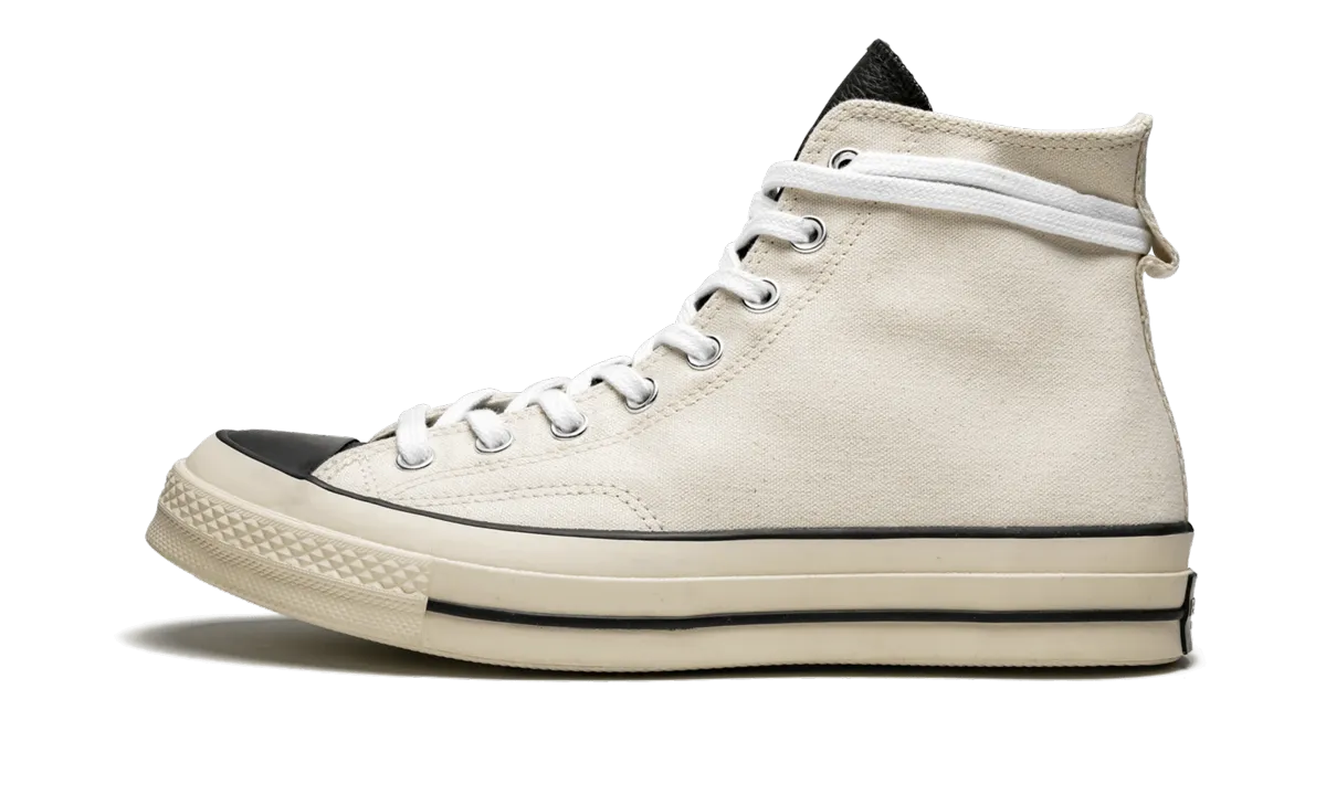 Chuck 70 Hi "Fear of God - White" Zipper Closure