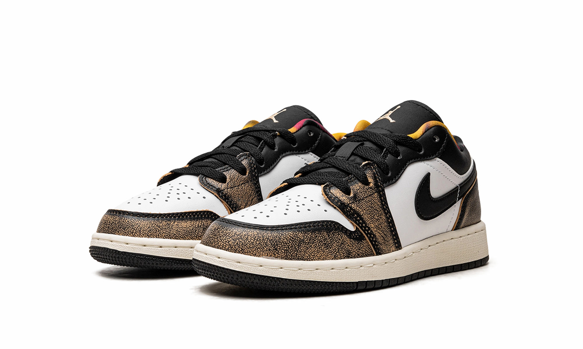 Cross Terrain Air Jordan 1 Low SE GS "Wear Away Yellow"
