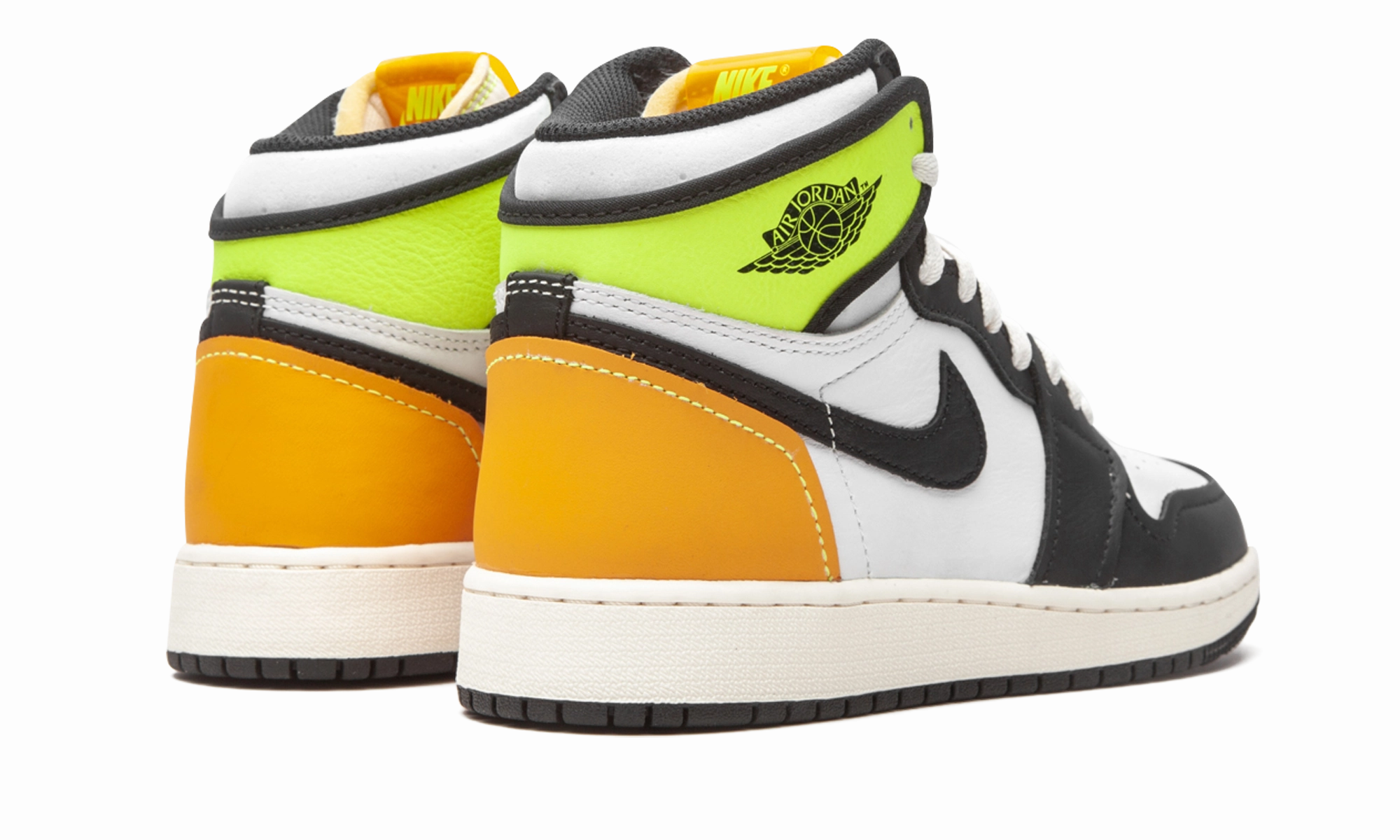 Long Comfort Air Jordan 1 Retro High OG GS "Volt Gold"