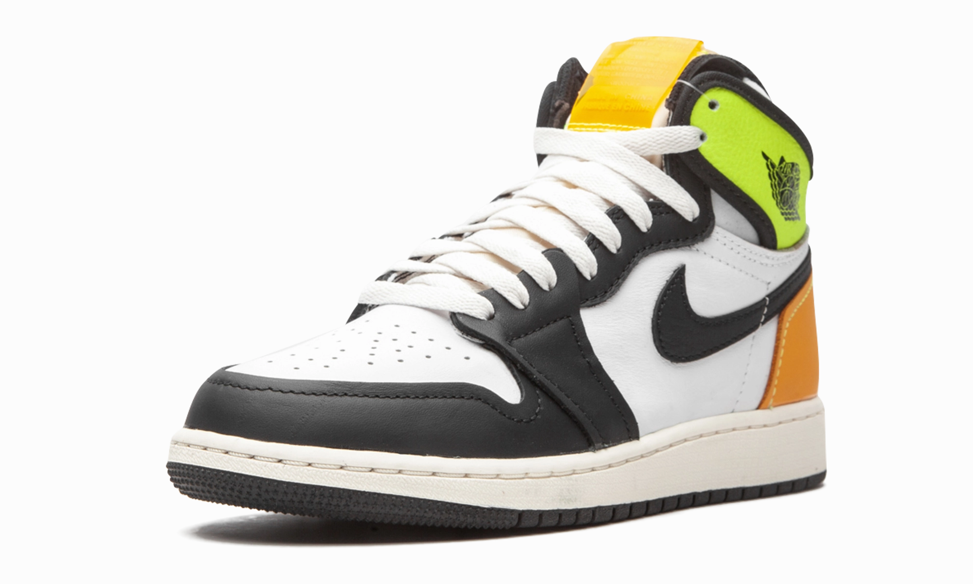Stylish Sole High impact Air Jordan 1 Retro High OG GS "Volt Gold"
