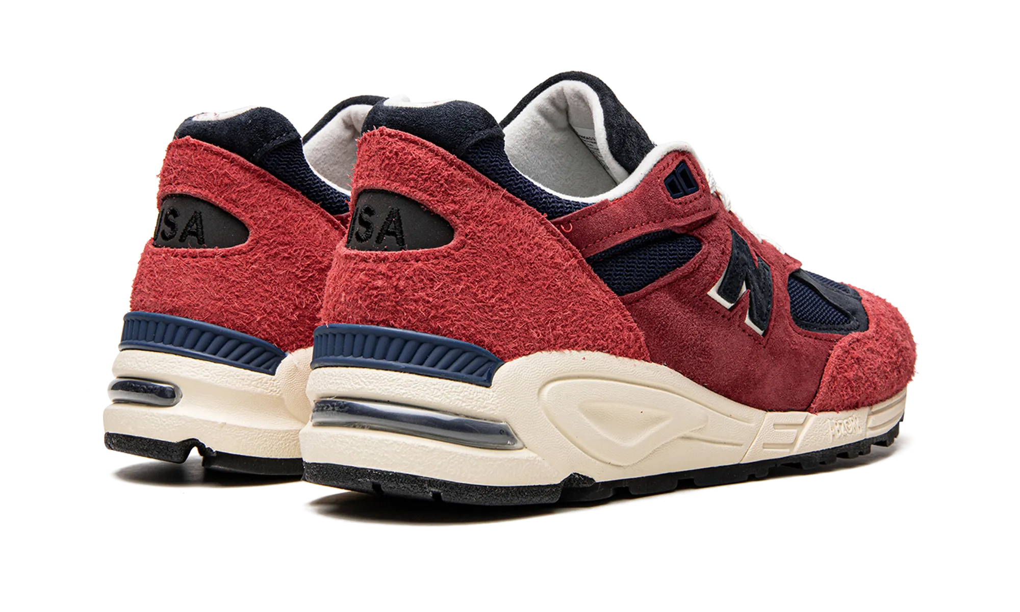 Long distance uneven - terrain running shoes 990v2 Made In USA "Chrysanthemum"