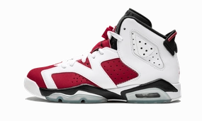 running shoes for beginner male runners gym floor Air Jordan 6 Retro GS "Carmine"
