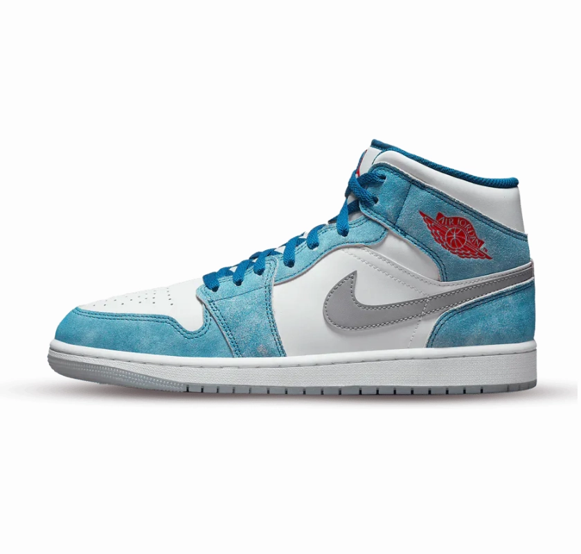 mountain - runner water - proof Jordan 1 Mid French Blue