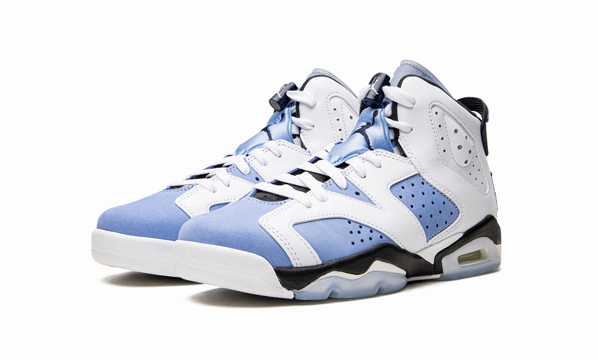 adjustable lacing system Air Jordan 6 Retro GS "UNC"
