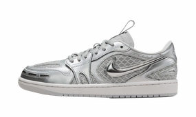 Foot Style Air Jordan 1 Low Method of Make V3 WMNS "Metallic Silver"