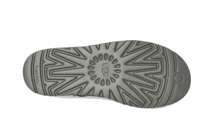 UGG Classic Ultra Mini Platform Boot Moss Green Smooth Form