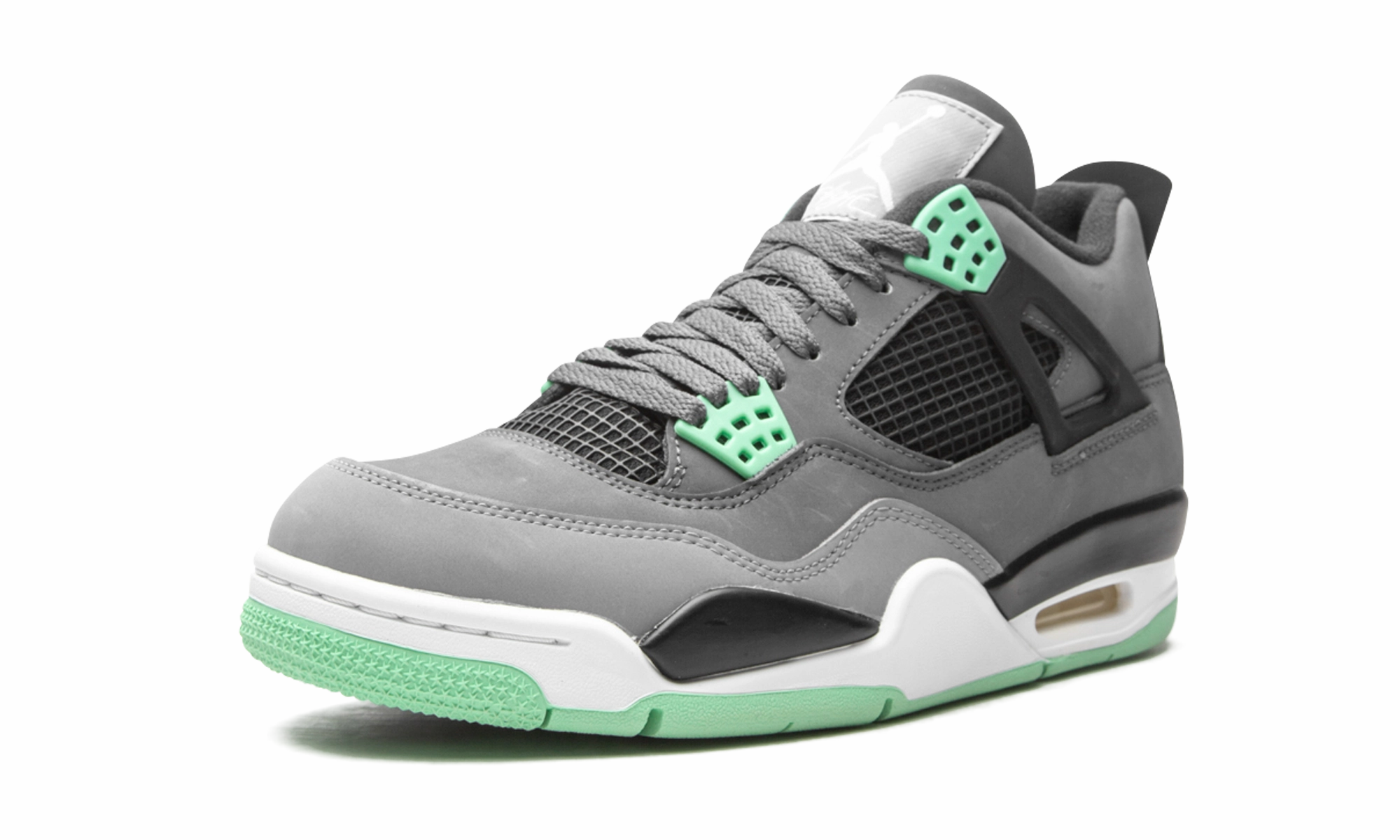 Travel Comfort Basketball Ready Air Jordan 4 Retro "Green Glow"