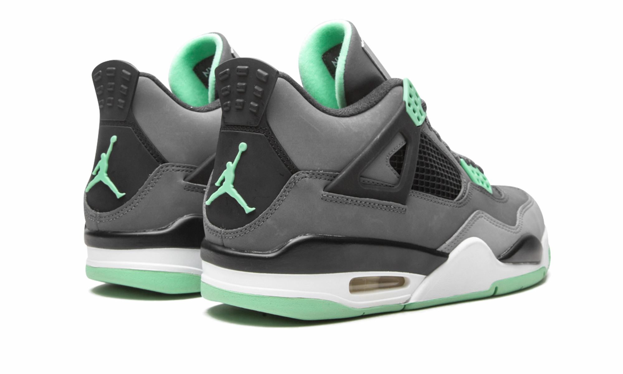 Air Jordan 4 Retro "Green Glow" Long Wear Peak Fit