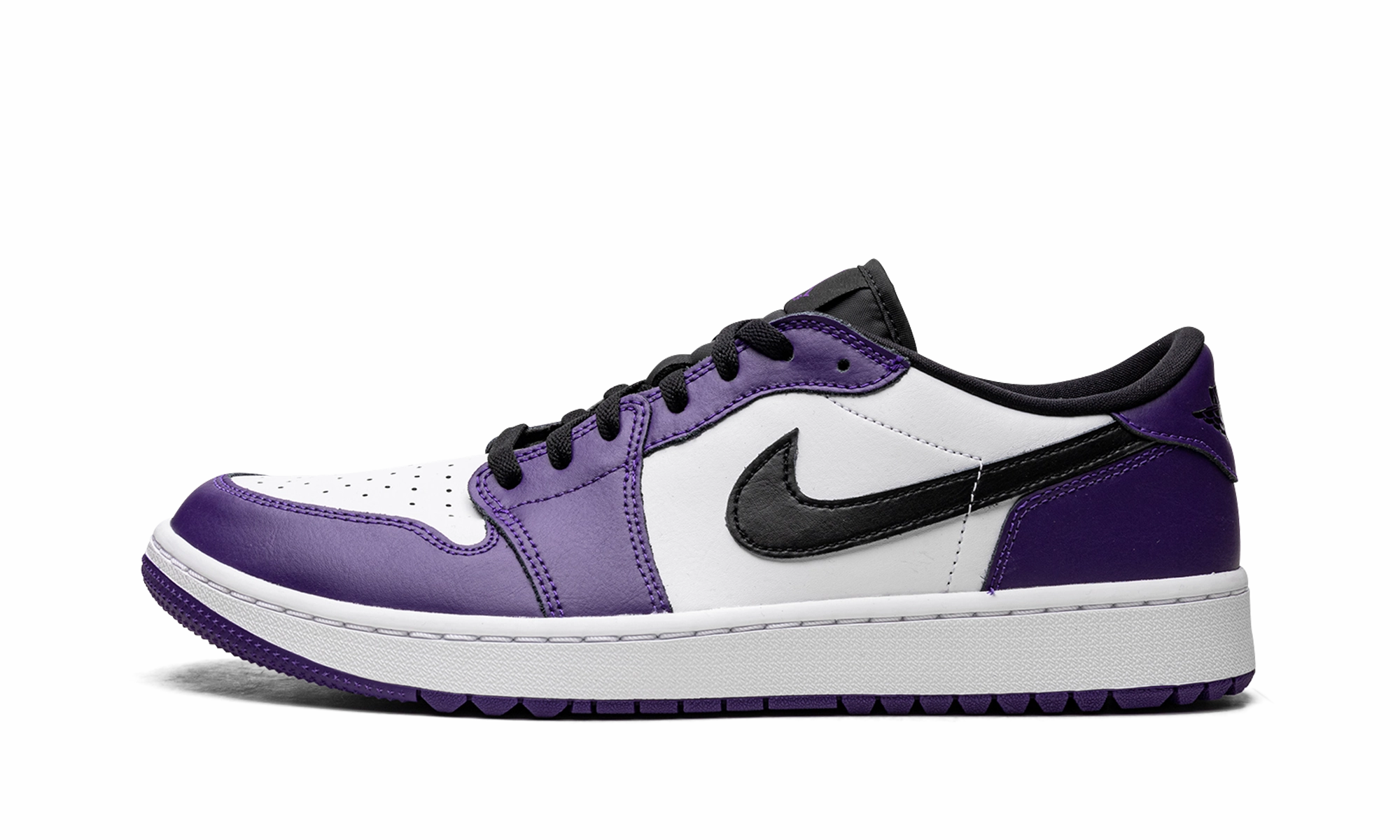 Neutral Footwear Air Jordan 1 Low Golf "Court Purple"