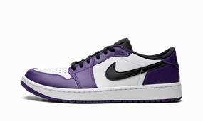 Neutral Footwear Air Jordan 1 Low Golf "Court Purple"