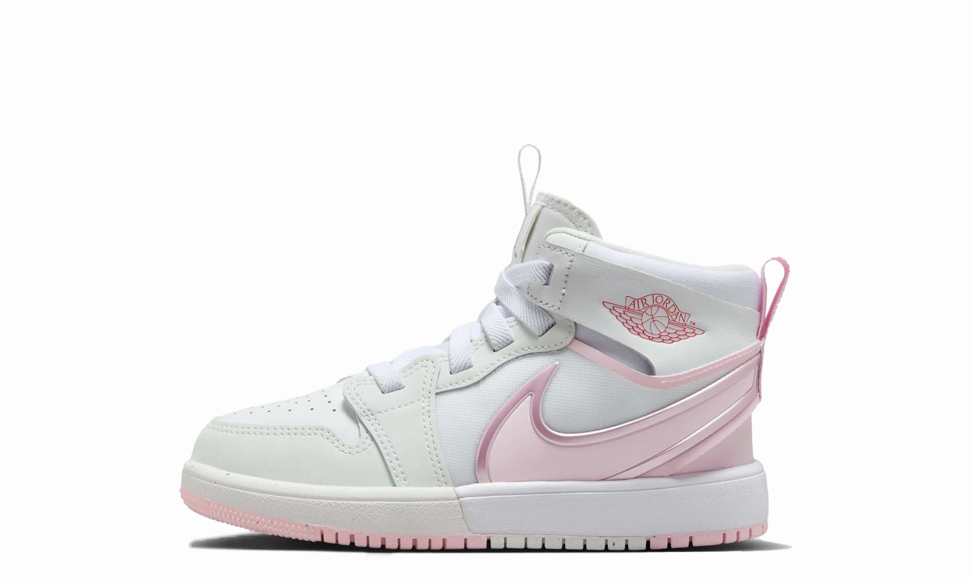 Air Jordan 1 Retro Mid RM PS "White Fire Red Pink Foam" Quick Footwear