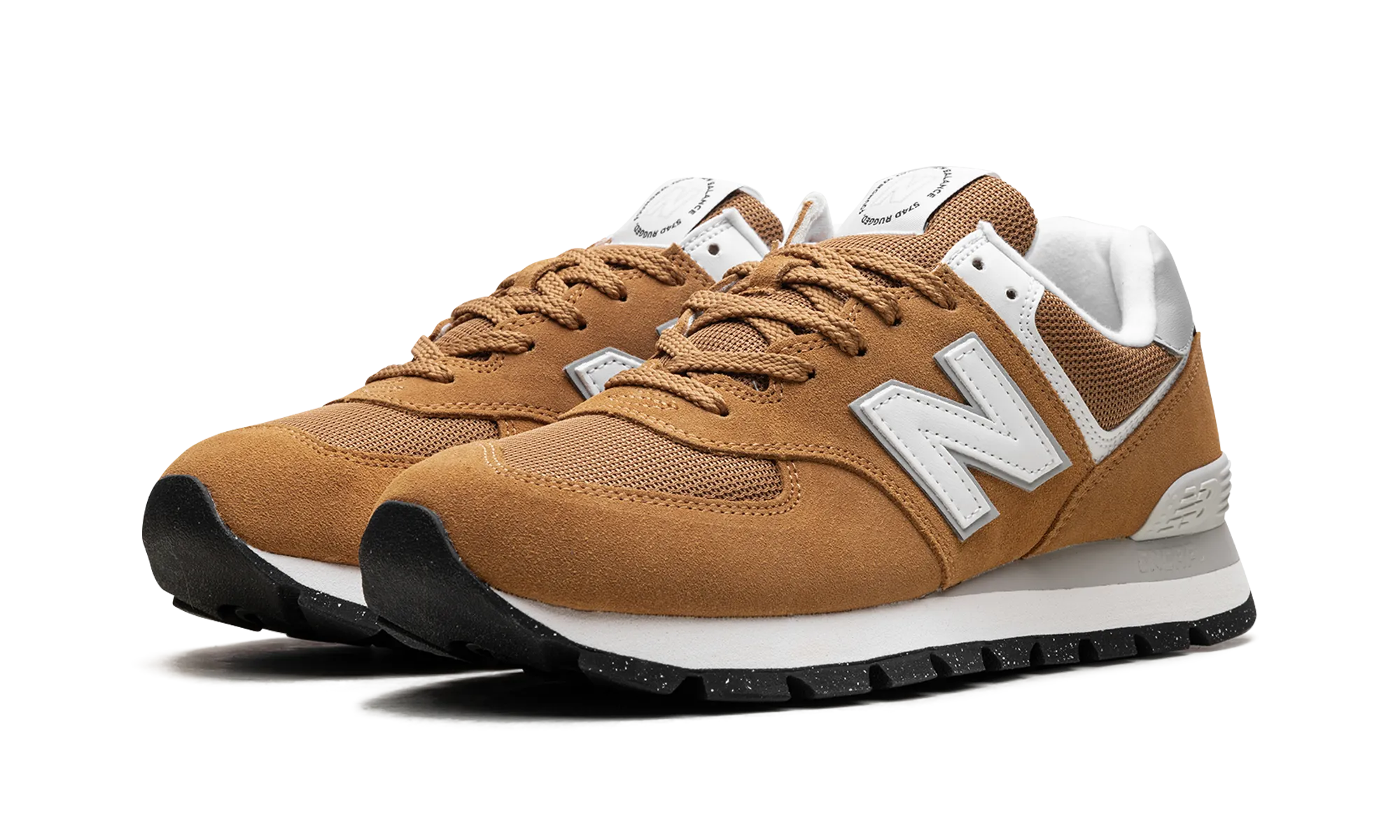 running in a gondola station area shoes trail - running 574 "Burnt Orange"