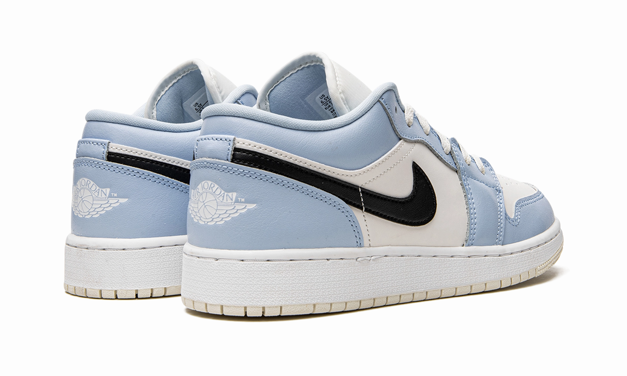 Air Jordan 1 Low GS "Ice Blue" Ultra Comfort