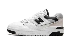 550 "White Black Moonrock" flexible - sole - feature shoes