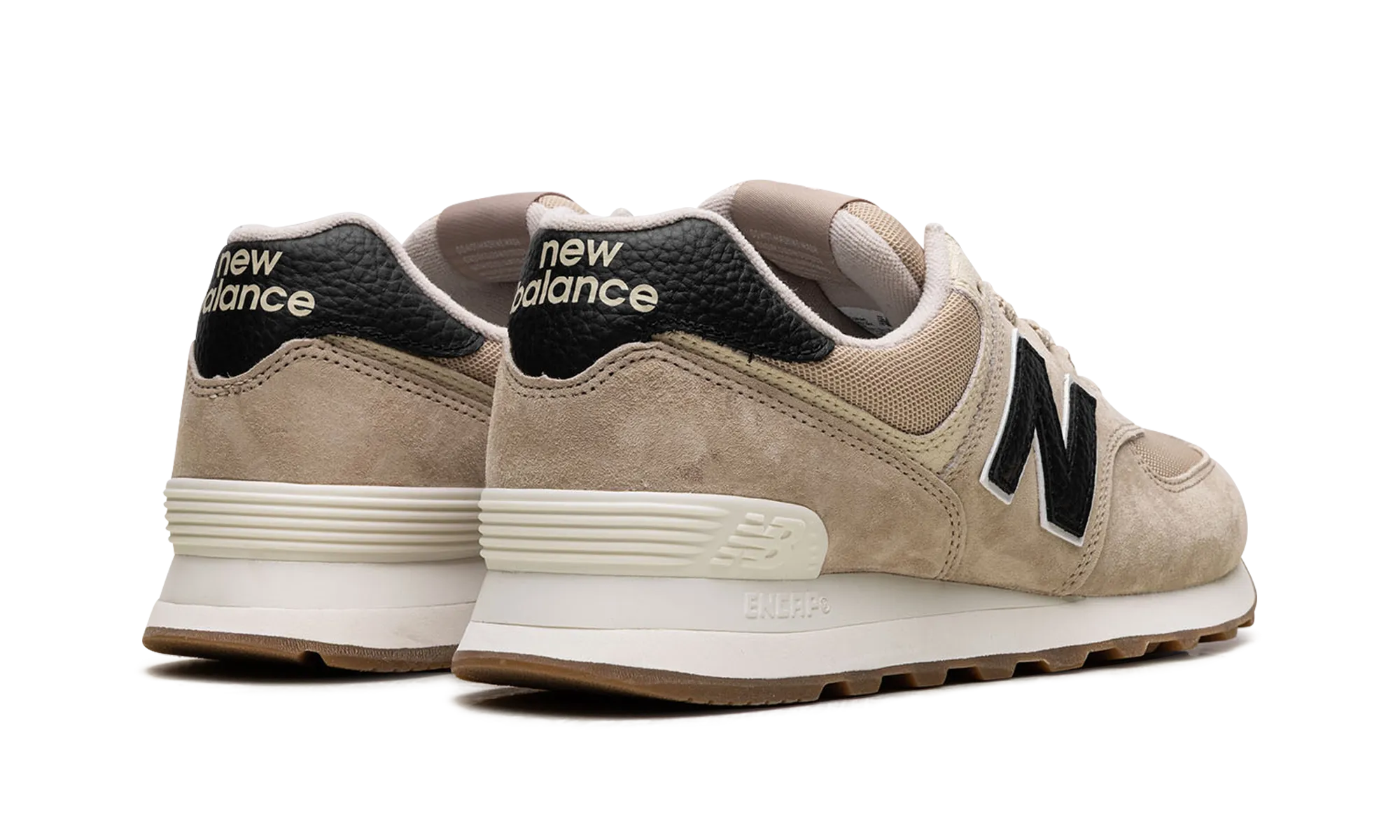 574 "Black / Beige" formal - use shoes running in a taiga area shoes