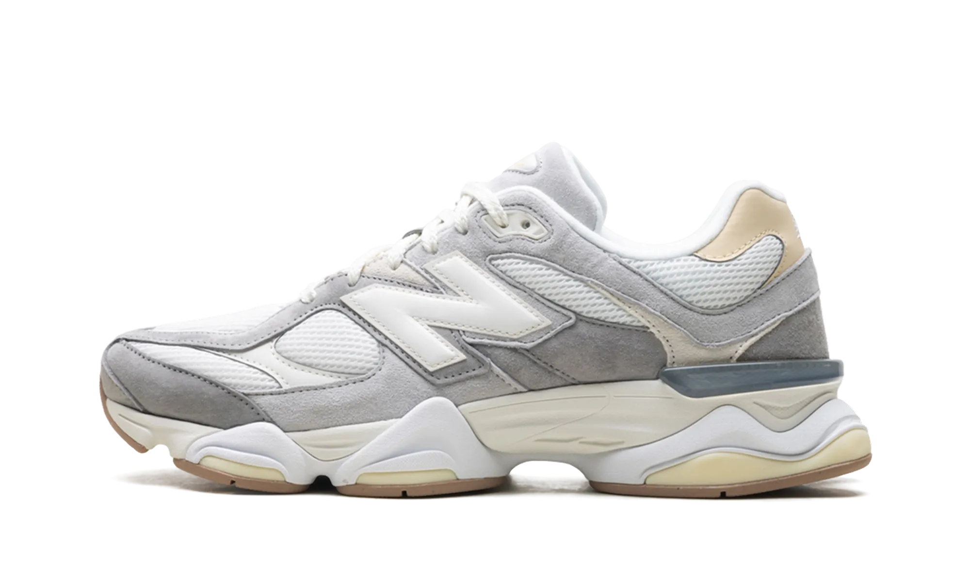 moisture - wicking running footwear 9060 "Grey / Beige"
