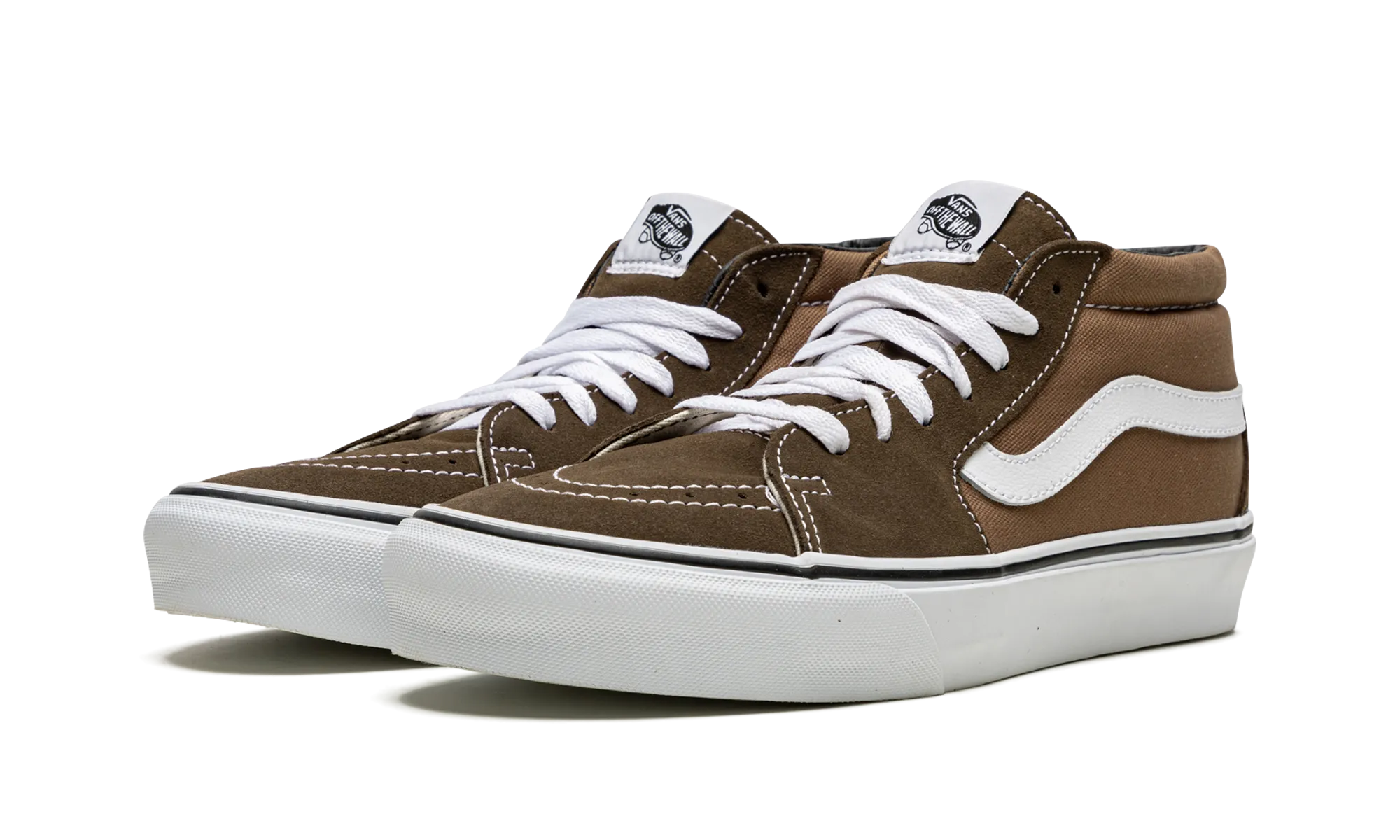Sk8-Mid Vault LX "Jjjjound - Brown" Hook And Loop Slow Hike