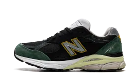 crew sock 990v3 "Black / Green"