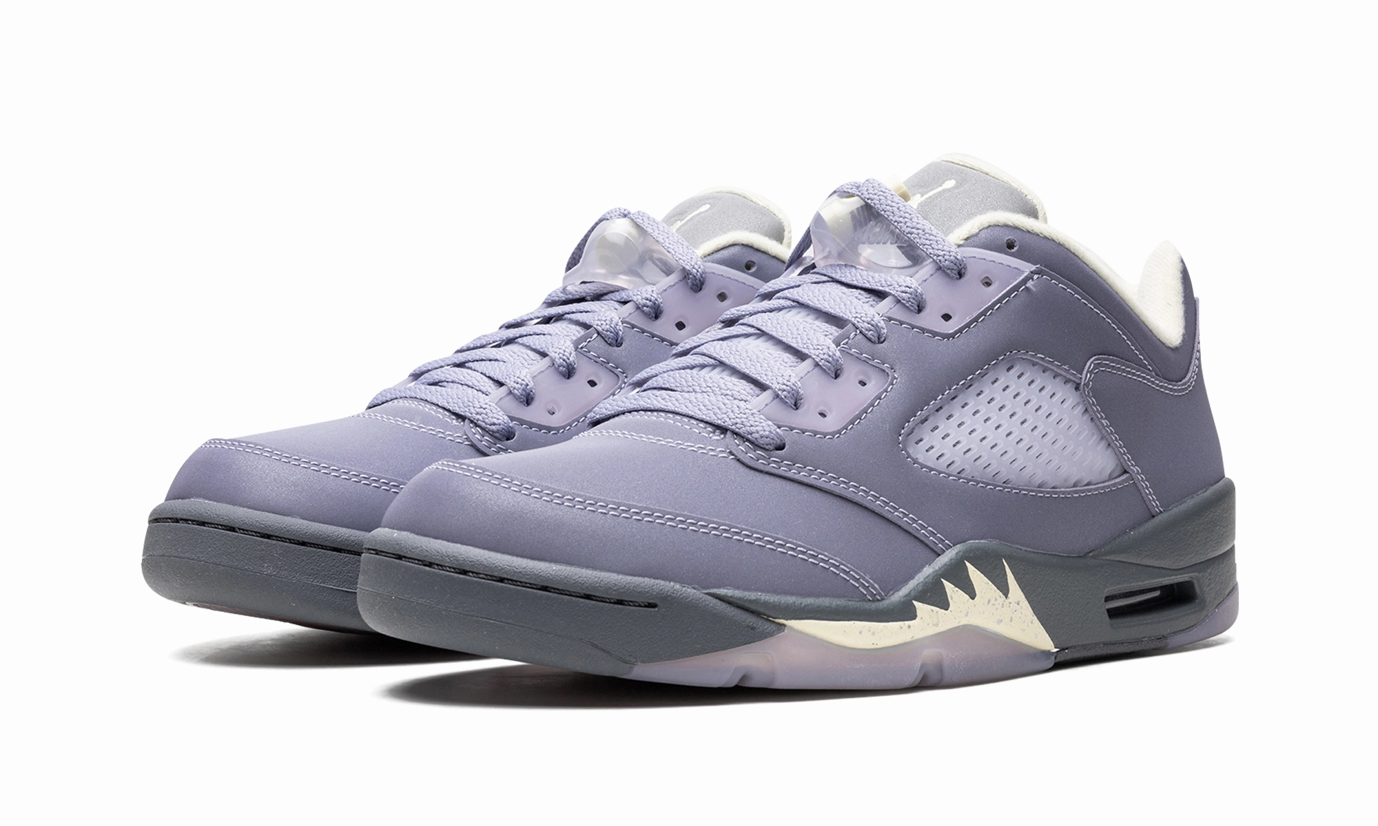 evening run shoes steeplechase shoes AIR JORDAN 5 LO WMNS "Indigo Haze"