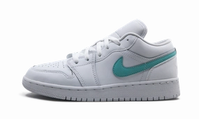 Air Jordan 1 Low GS "Multicolor Swoosh" Stretch knit