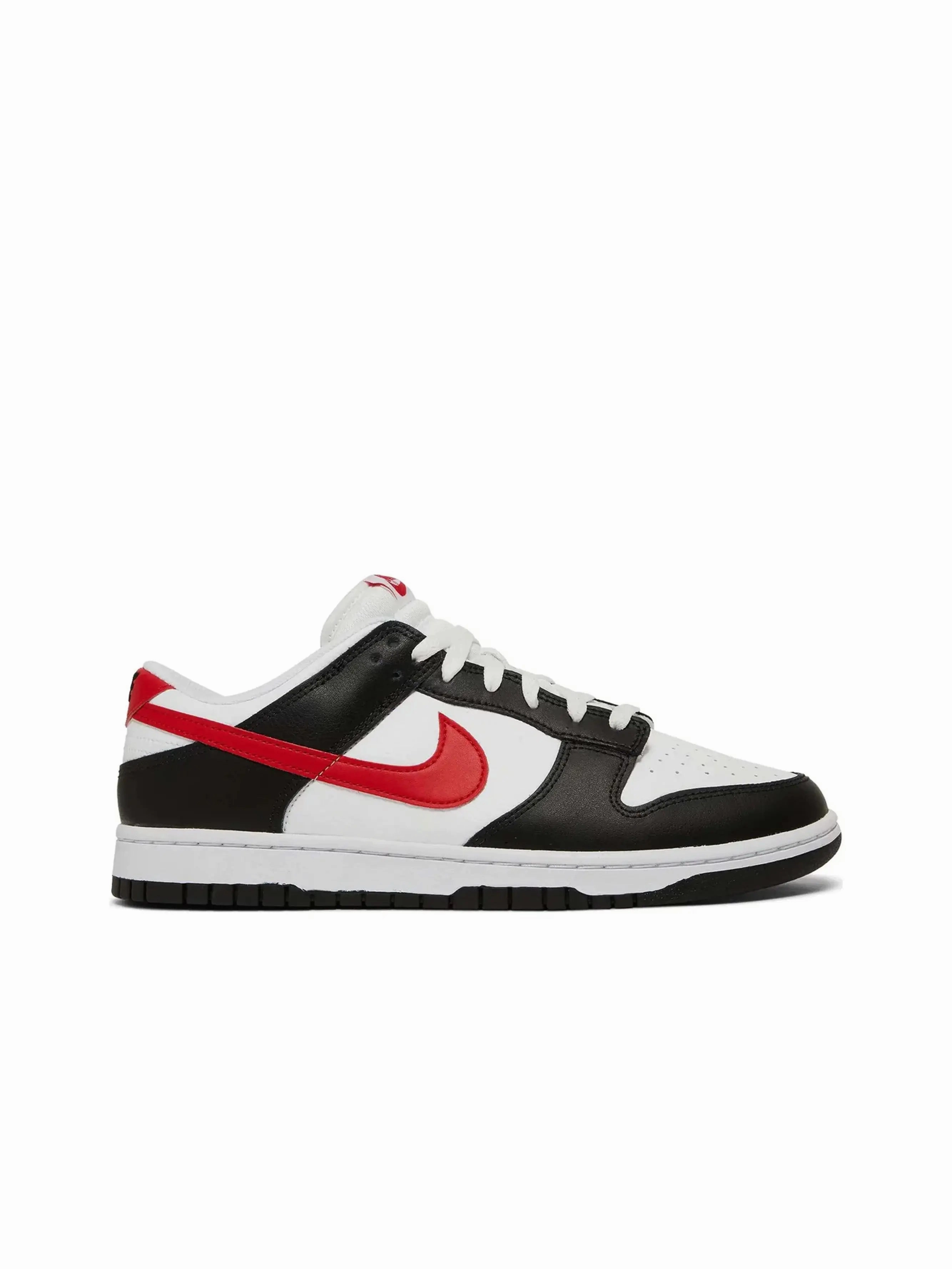 healthy living Agility Training Nike Dunk Low Retro Red Swoosh Panda