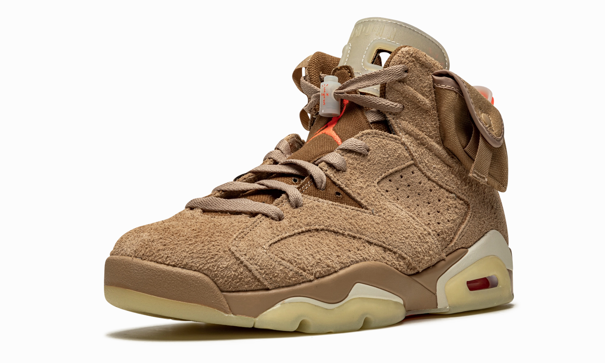 innovation - brand shoes non - marking Air Jordan 6 Retro "Travis Scott - British Khaki"