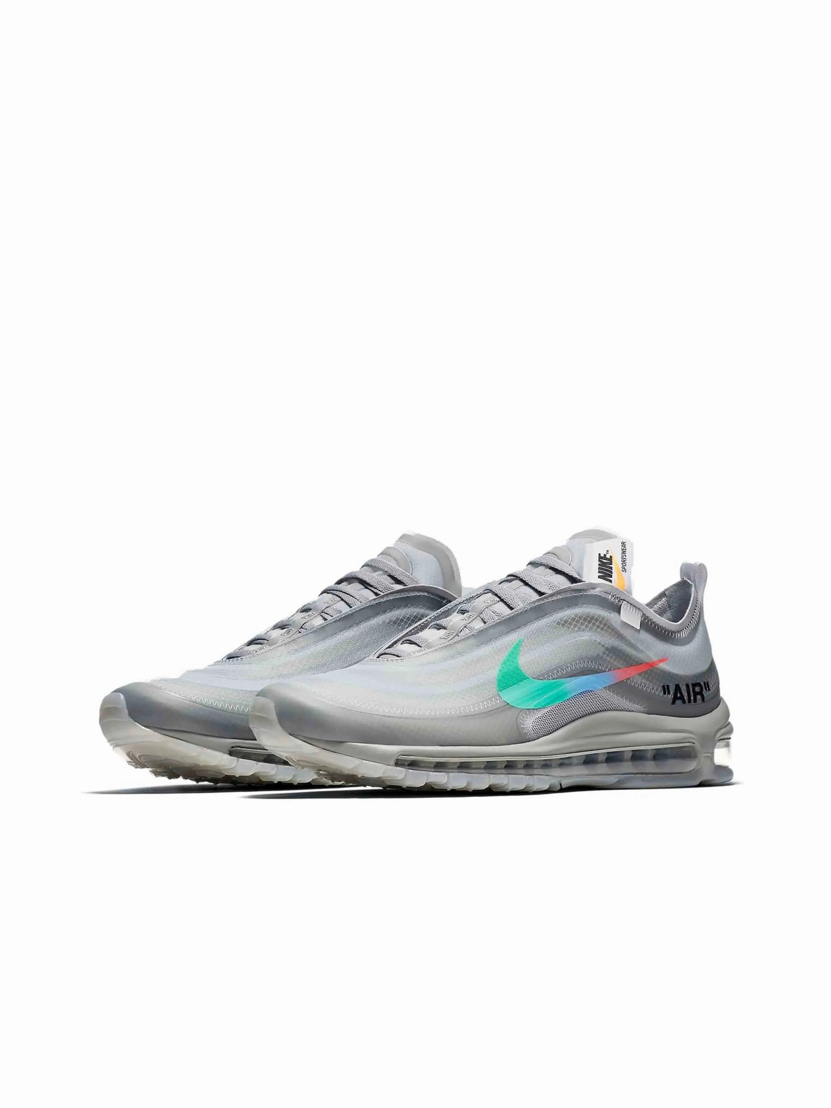 home - workout running shoes race Nike Air Max 97 Off-White Menta