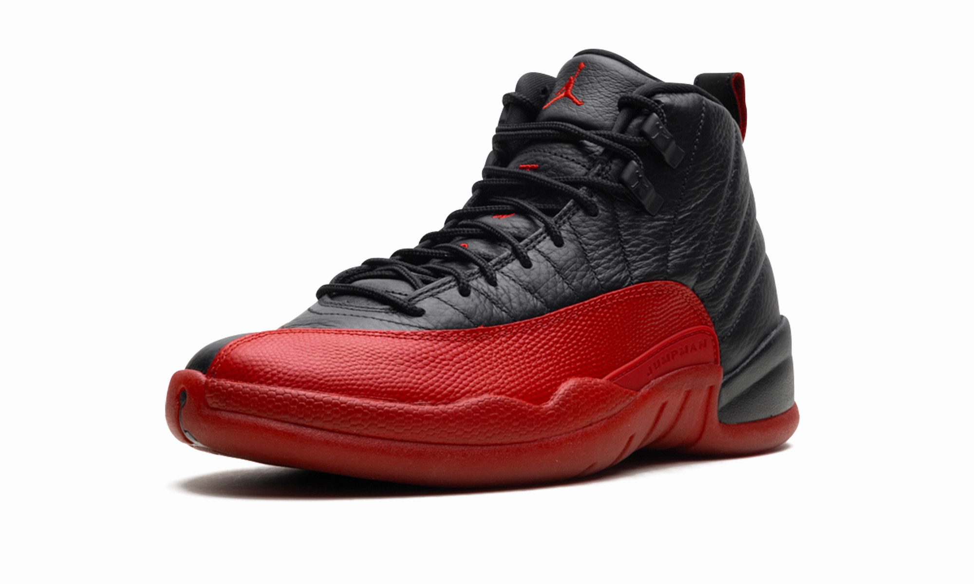 Air Jordan 12 "Flu Game (2025)" quarter - length running wear geometric - pattern shoes