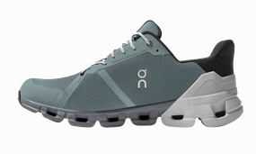 running in a frozen river area shoes Toe Cap Cloudflyer Waterproof "Grey"