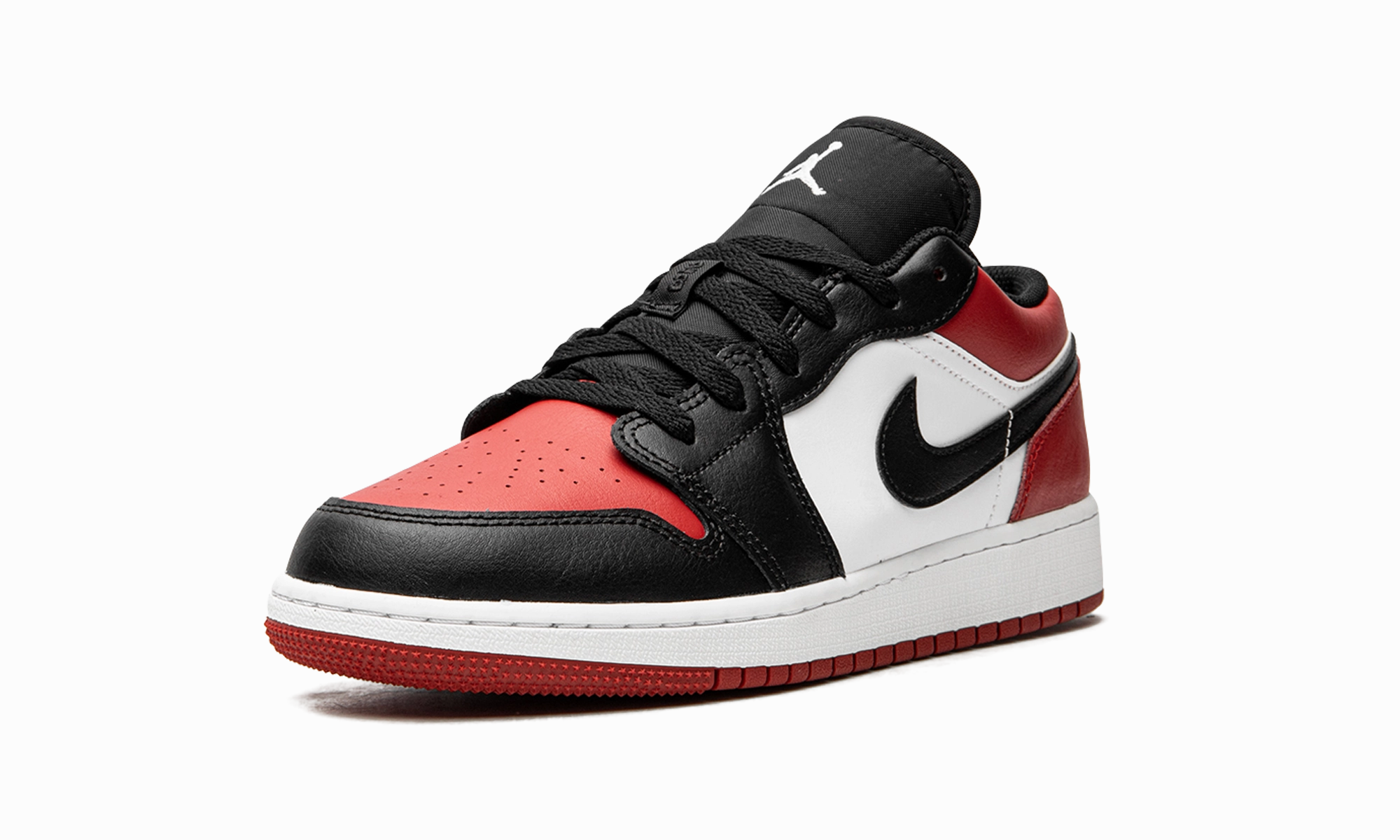 Air Jordan 1 Low GS "Bred Toe" Street Drive