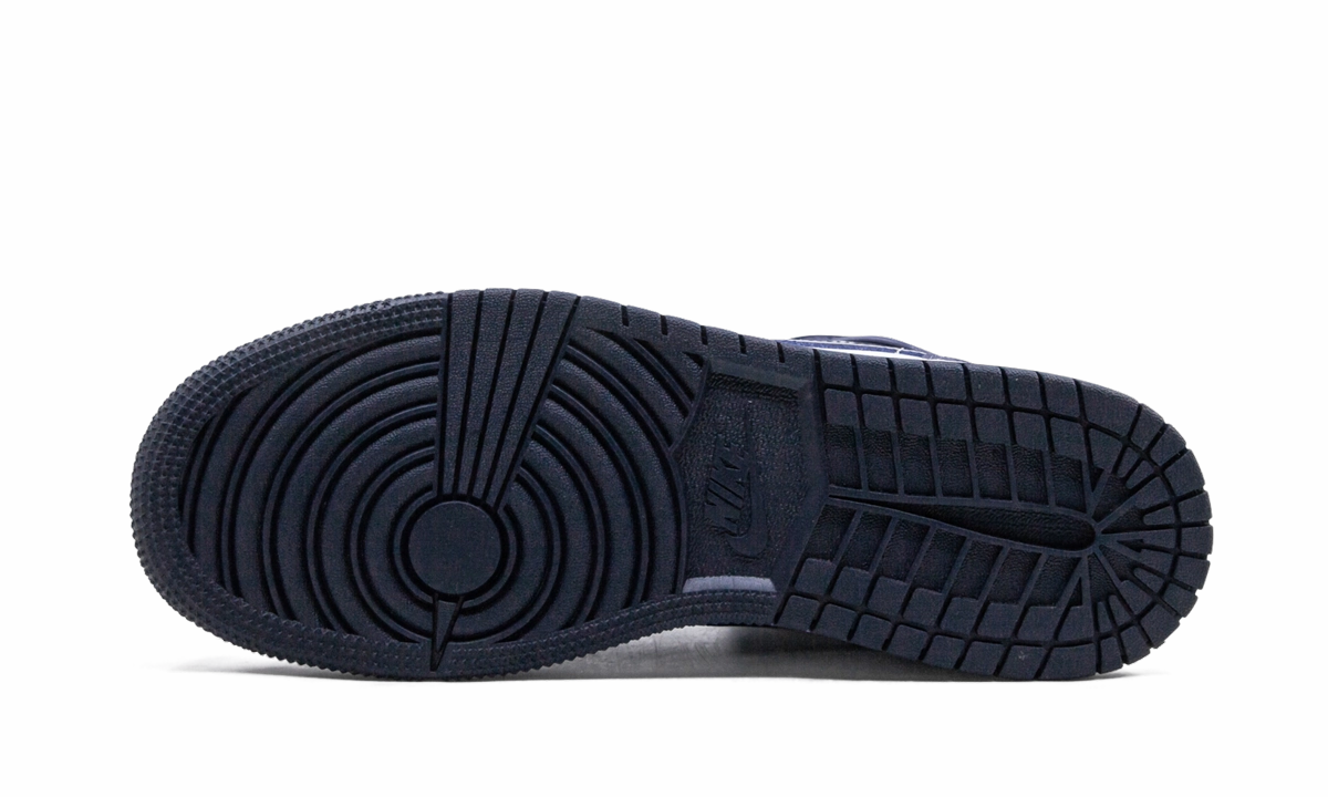 Training Run Cushion Layer Air Jordan 1 MID GS "Sanded Purple"