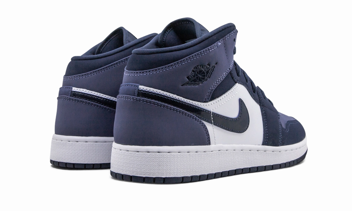 Air Jordan 1 MID GS "Sanded Purple" Smart cushioning Long Day