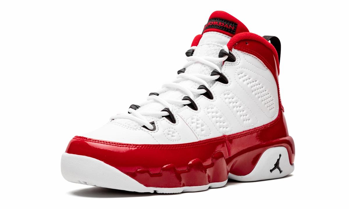 Air Jordan 9 Retro GS "Gym Red" foggy - day running wear